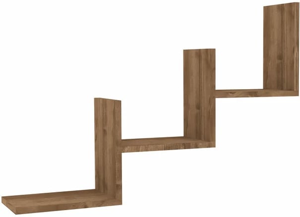 Raft muri Hanah Home, ngjyrë arre, stil skandinav