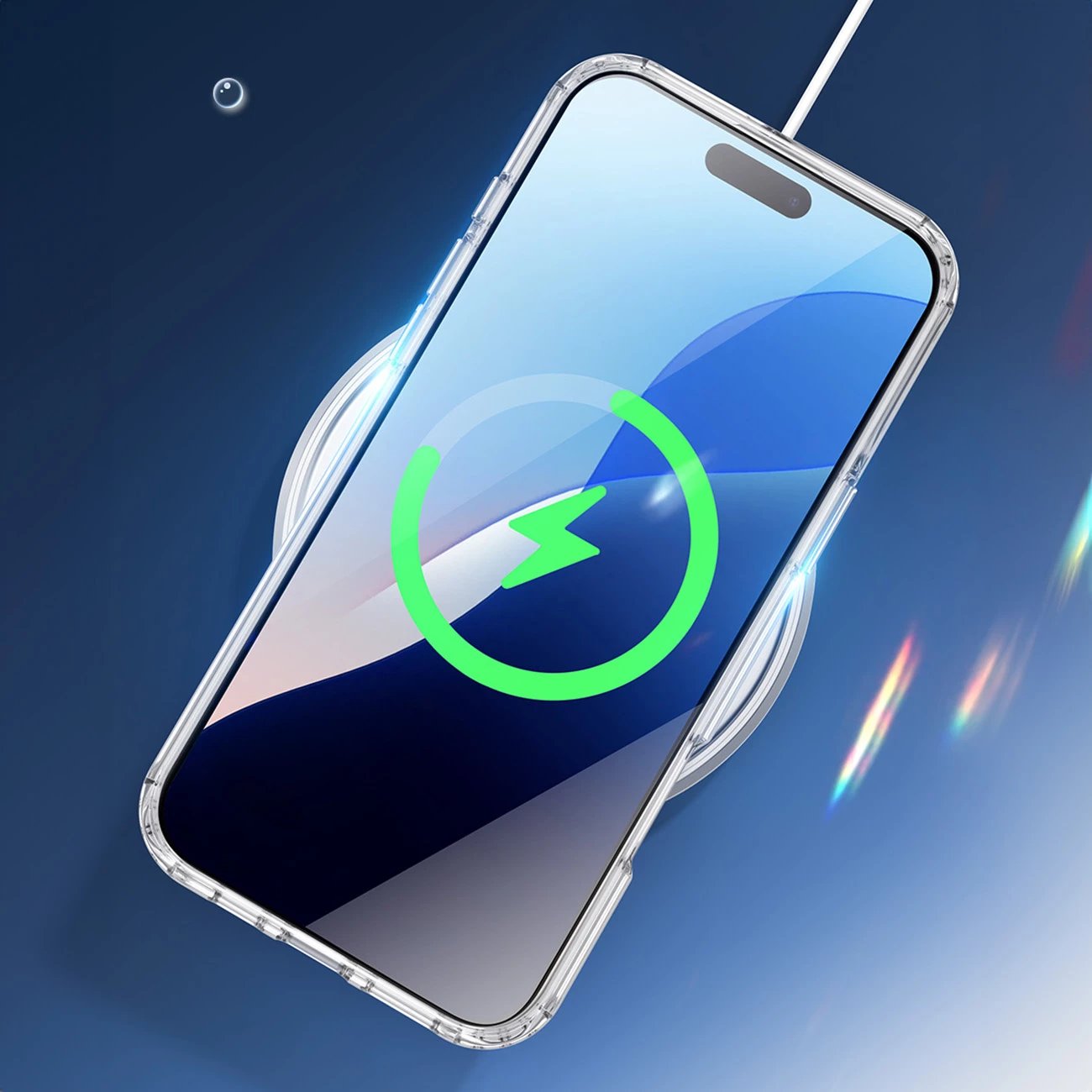 Mbështjellës Dux Ducis Clin Mag për iPhone 16 Pro, MagSafe, transparent