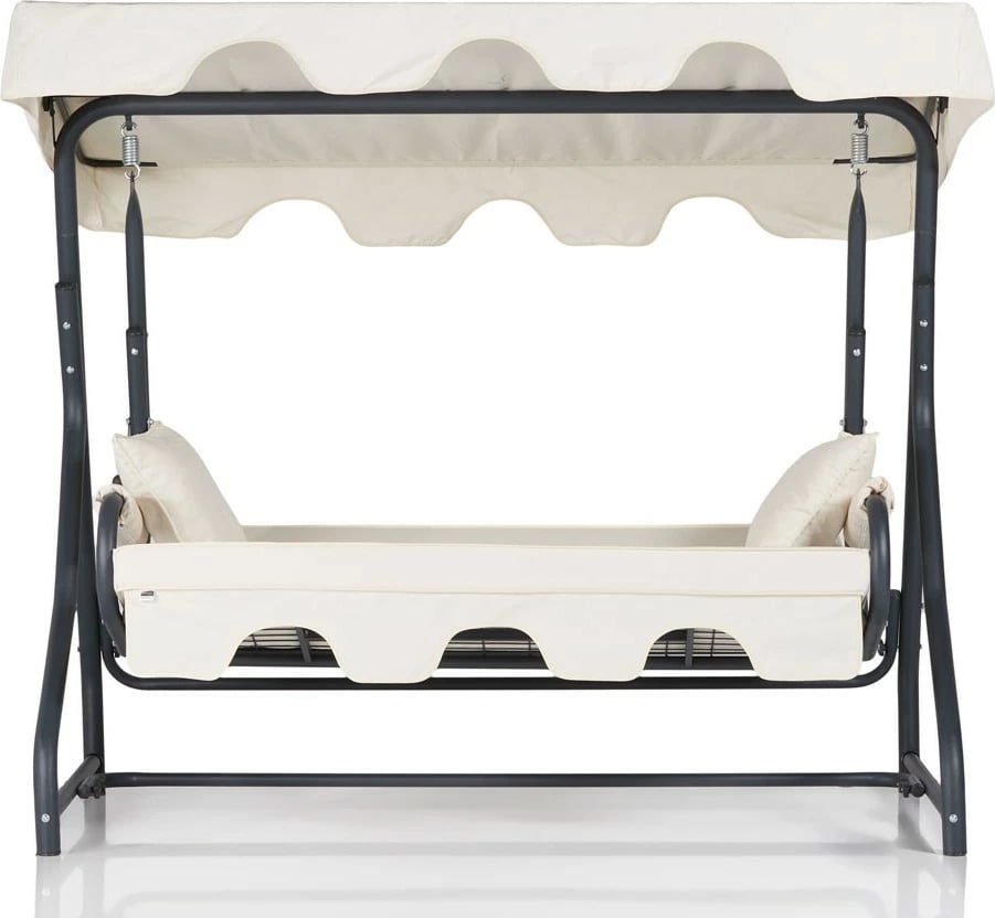 Karrige lëkundëse treshe për kopsht, Hanah Home, Olea 9, shumëngjyrëshe