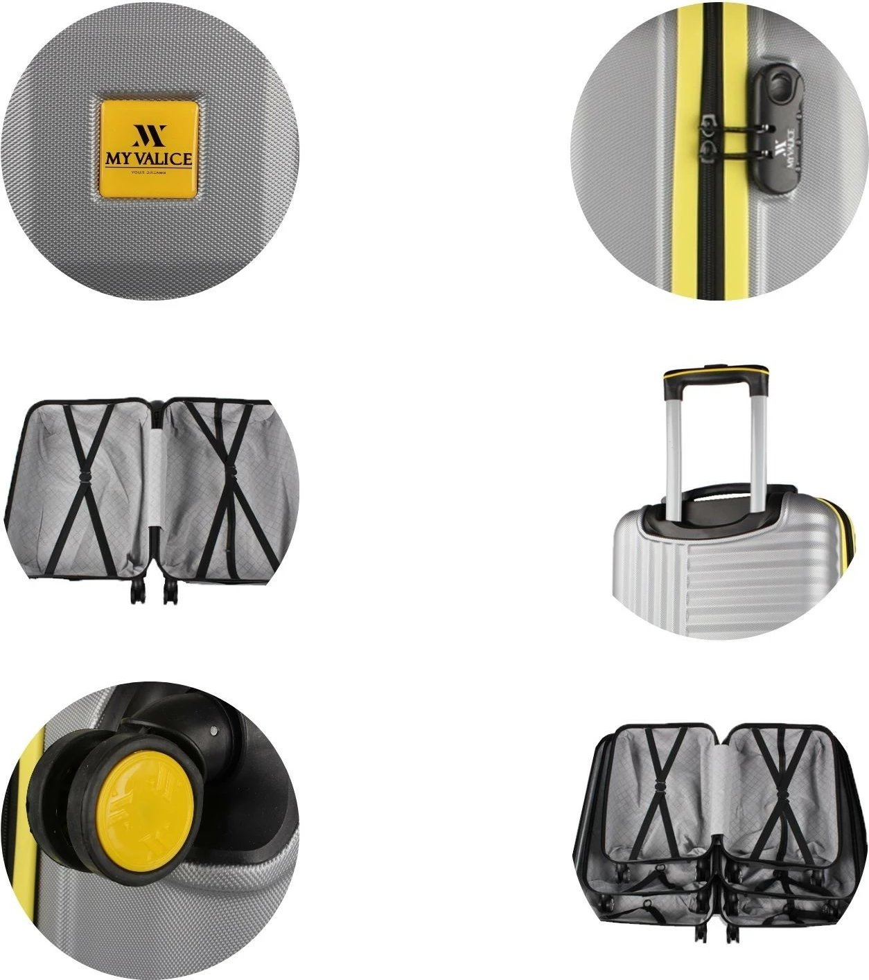 Valixhe udhëtimi Zoozie Bags, ngjyrë gri, 8494