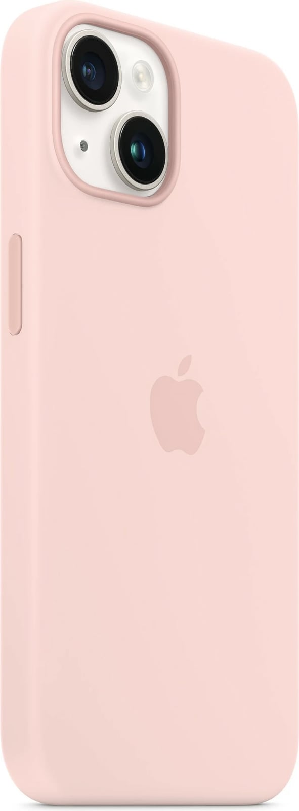 Mbështjellës silikonik Apple iPhone 14 me MagSafe, Chalk Pink