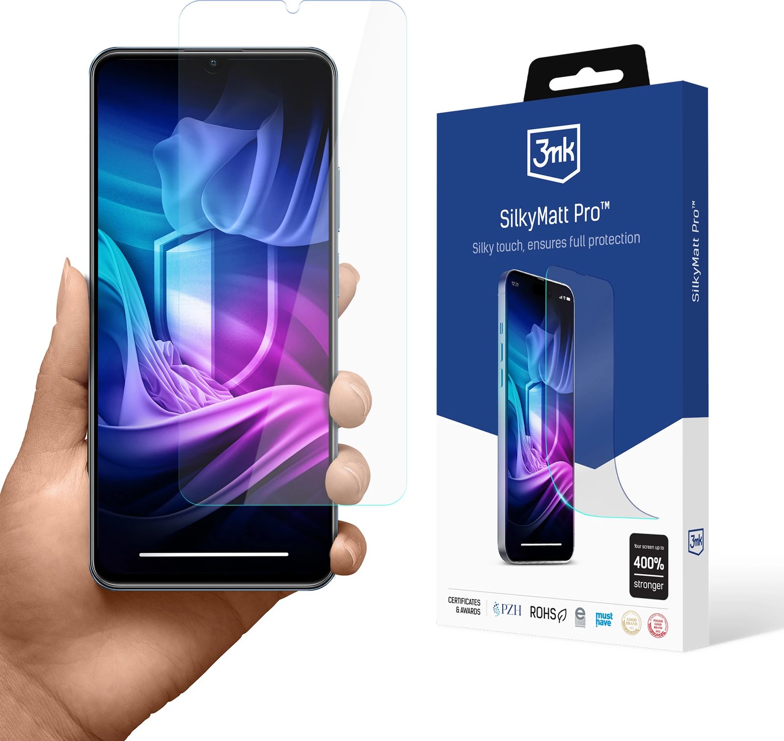 Folie mbrojtëse mat 3mk Silky Matt Pro për Realme C63