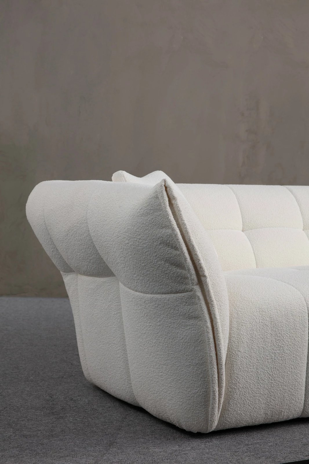 Divan treshe Atelier del Sofa, Boxer 3, i bardhë