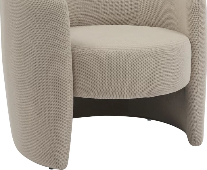 Karrige Barken, ngjyrë bezhë, 77x74.5x73cm