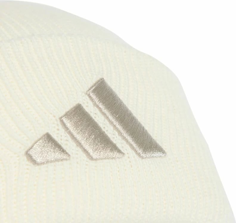 Kapelë beanie adidas për të rritur, krem