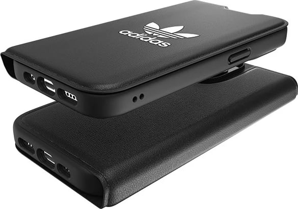 Mbështjellës Adidas OR Booklet Case Basic për iPhone 14 Pro 6.1", i zi