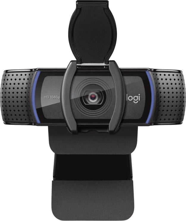 Webcam Logitech C920S Pro (960-001252) 1080p USB me mikrofon të integruar, e zezë