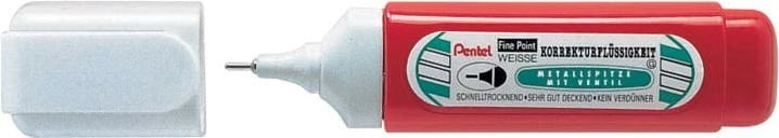 Stilolaps korrektues, Pentel, ZLC-31W (ZLC31W), majë fine, 12 ml, i bardhë