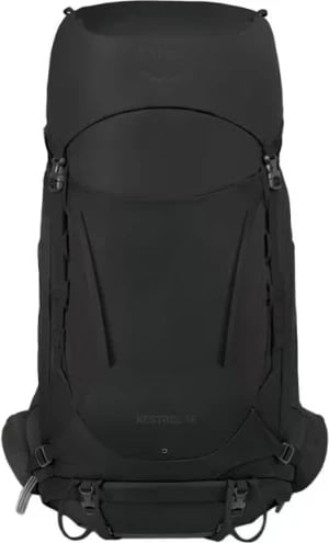 Çanta për trekking Osprey Kestrel 48, e zezë L/XL