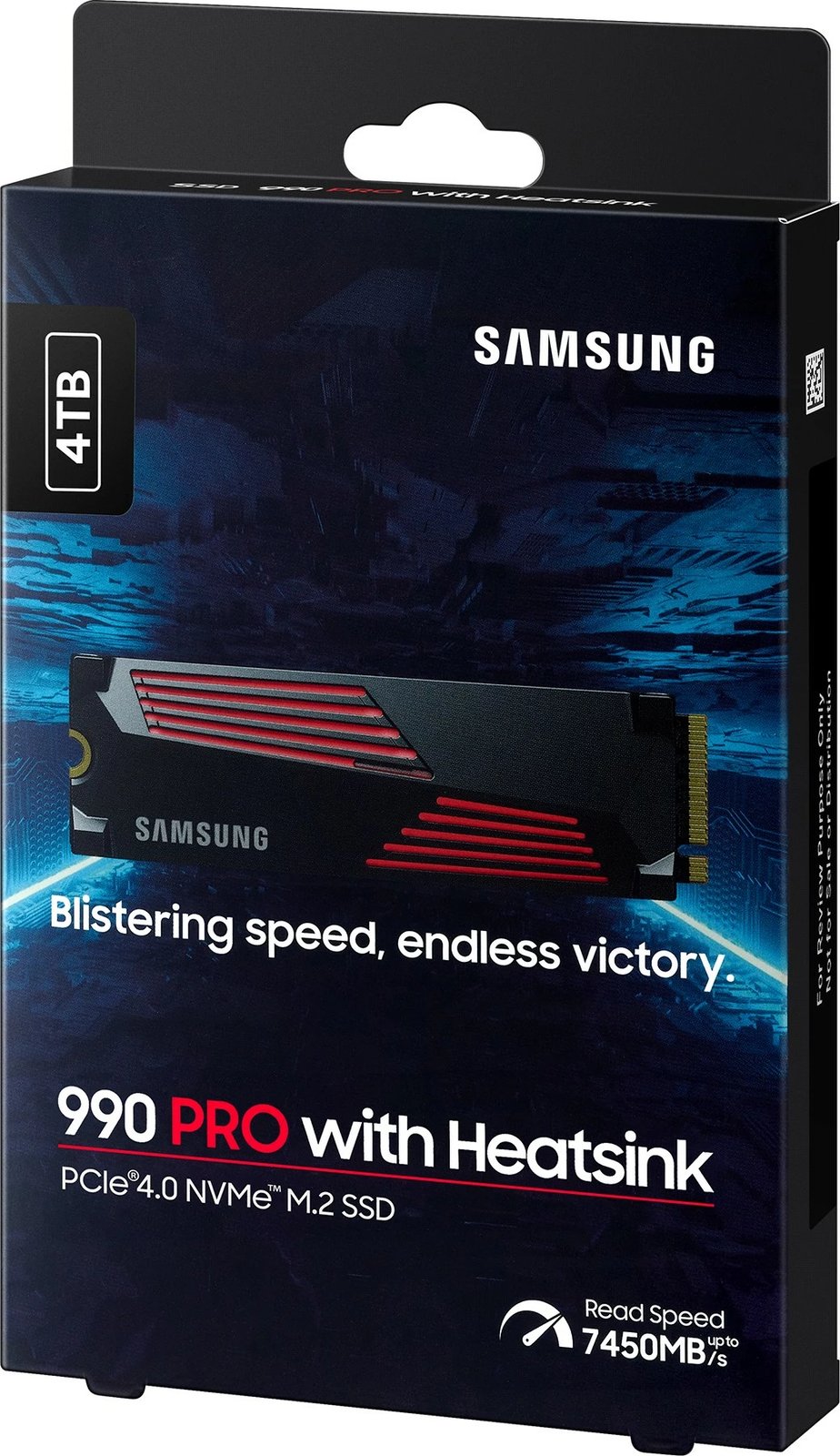 SSD Samsung 990 Pro, 4 TB, M.2, 7450 MB/s
