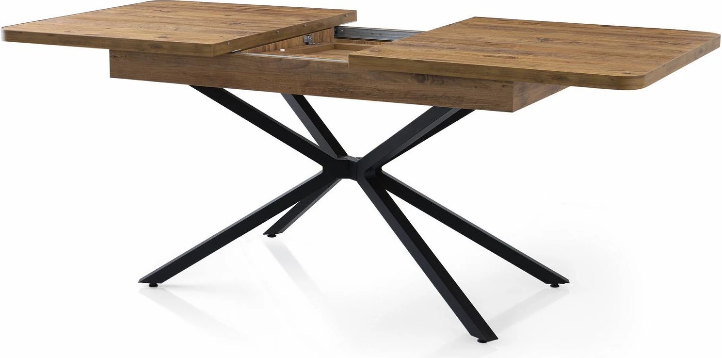 Tavolinë ngrënie me zgjatje, ngjyrë kafe, Skye Decor, Falcon - 2961