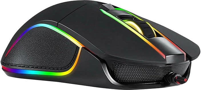 Maus gaming Motospeed V30 me kabllo, RGB, 3500 DPI, i zi