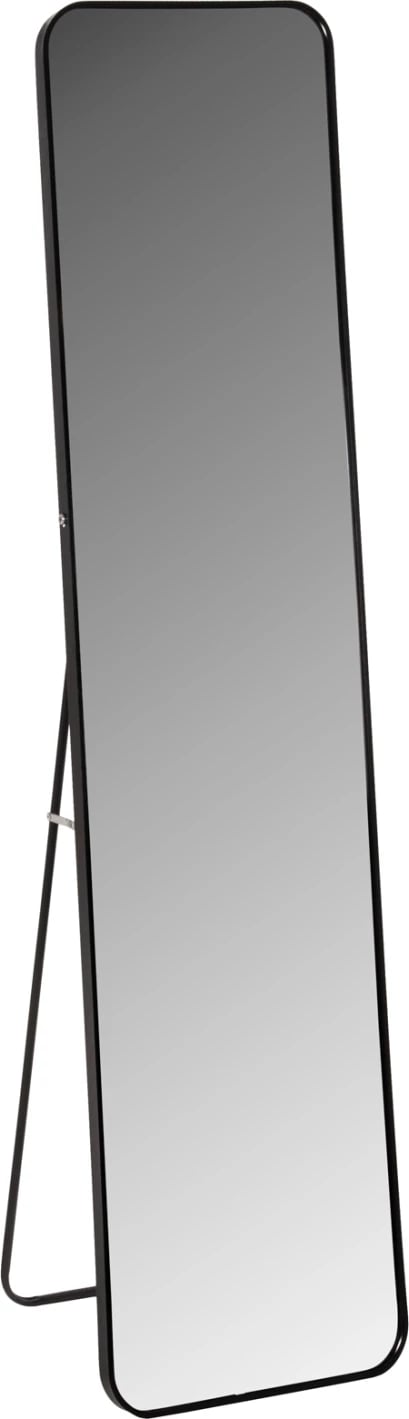 Pasqyrë dyshemeje BOELY FH9577.01 kornizë alumini ngjyrë e zezë 40x35x160H cm