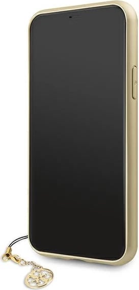 Mbështjellës Guess GUHCN61GF4GBR për iPhone 11/XR, 4G Charms, kafe Mbështjellës Guess GUHCN61GF4GBR për iPhone 11/XR, 4G Charms, kafe