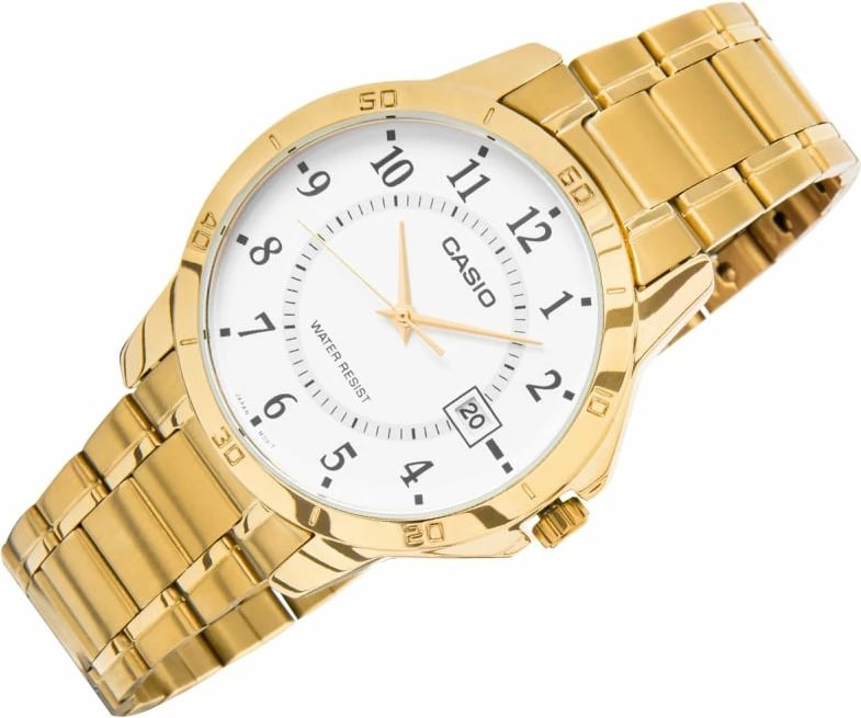 Orë dore për meshkuj CASIO, të arta