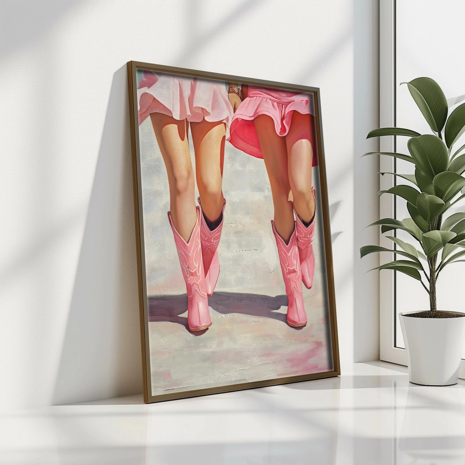 Pikturë dekorative me kornizë MDF, Wallity, GE086-L