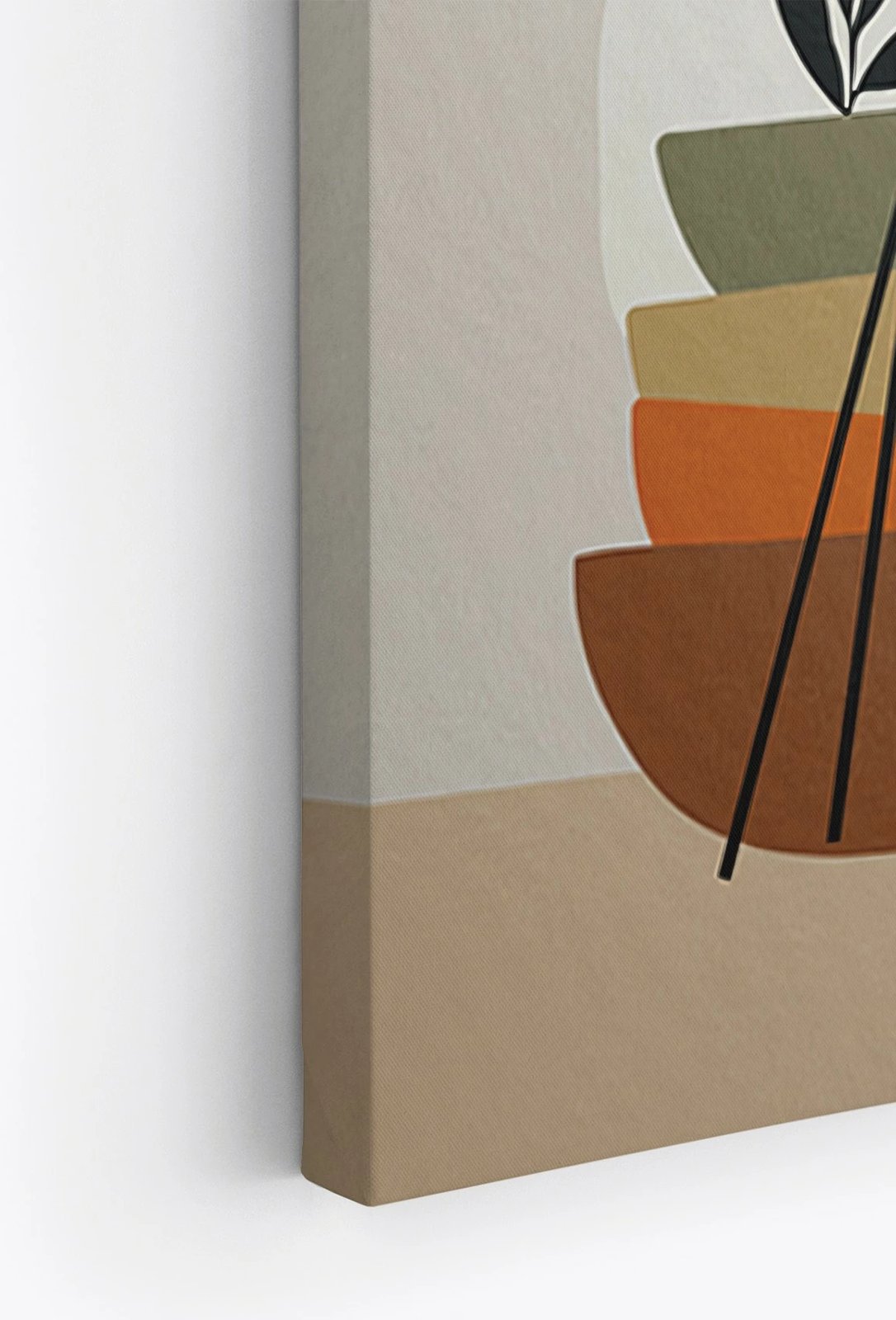 Pikturë dekorative në kanavacë (3 copë), Wallity, Ersycnvs15, 50x70cm