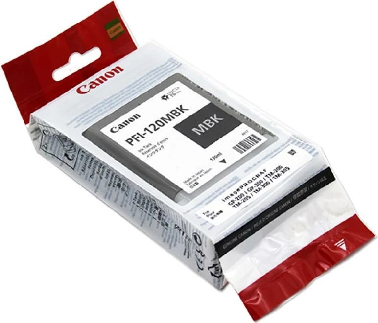 Patron boje Canon PFI-120 130 ml MBK, e zezë mat (2884C001)