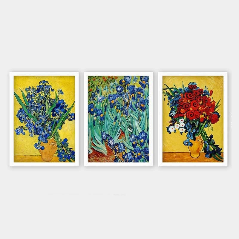 Pikturë dekorative me kornizë (3 copë), Wallity, 3BC_UN4879652_3545