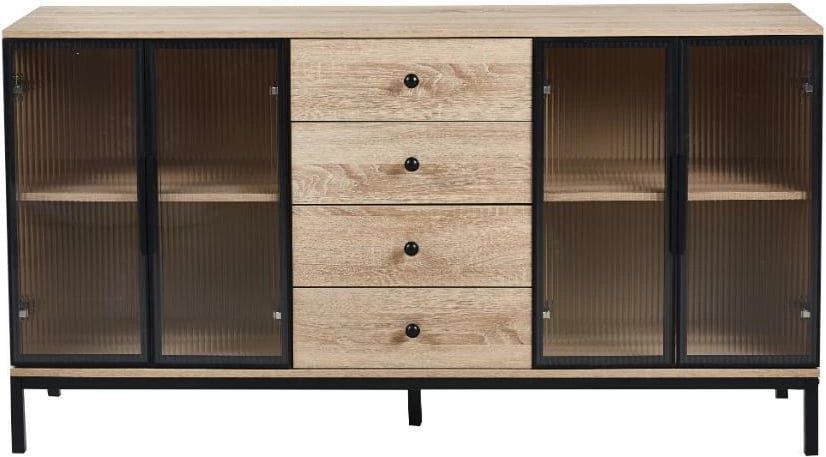 Komodë TV druri Nextdeco H85x40x160 cm