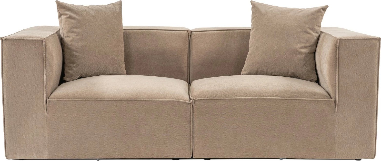 Divan dy vendësh, ngjyrë kapuçino, Sora 2