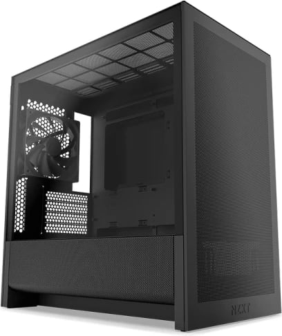 Kasë kompjuteri NZXT H3 Flow (CC-H31FB-01), e zezë