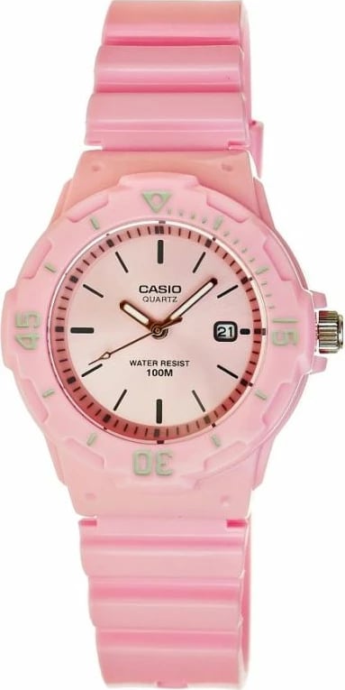 Orë dore Casio për femra, rozë