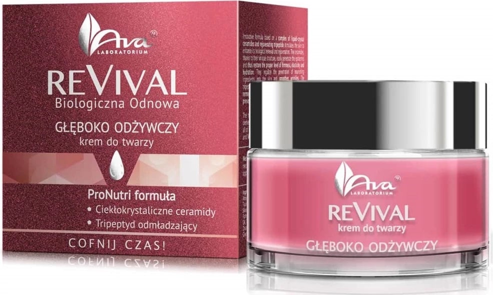 Krem fytyre për femra Ava Laboratorium ReVival Deep Nourishing, 50ml