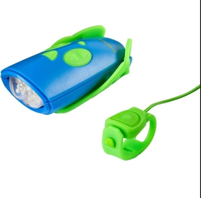 Hornit Mini Green- Blue bicycle horn light 5353GRBU