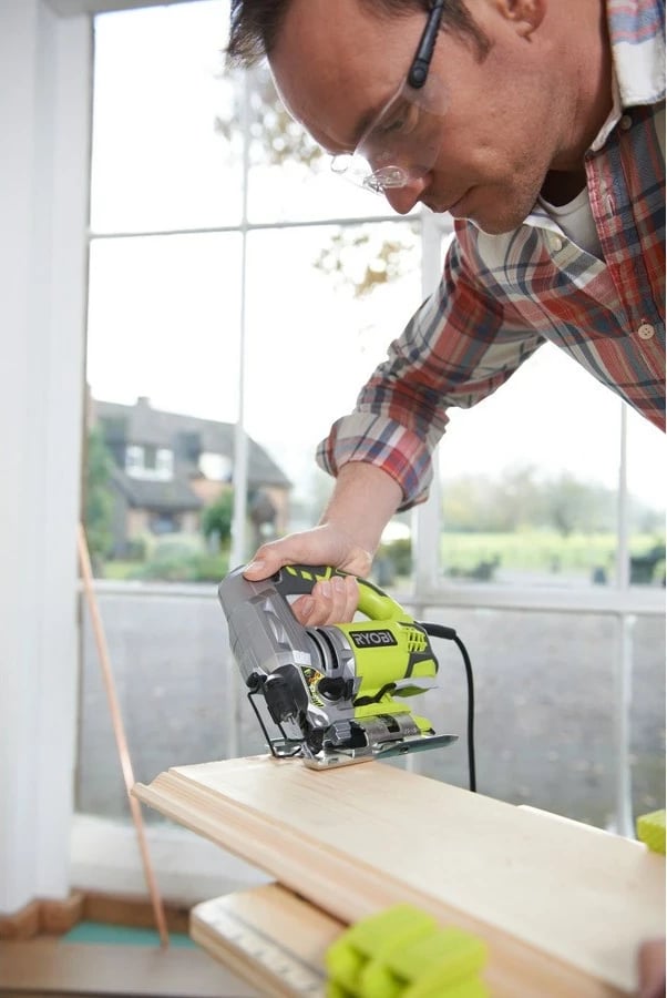 Sharrë elektrike Ryobi RJS850-K, 600 W, 2 kg, Gri/Jeshile