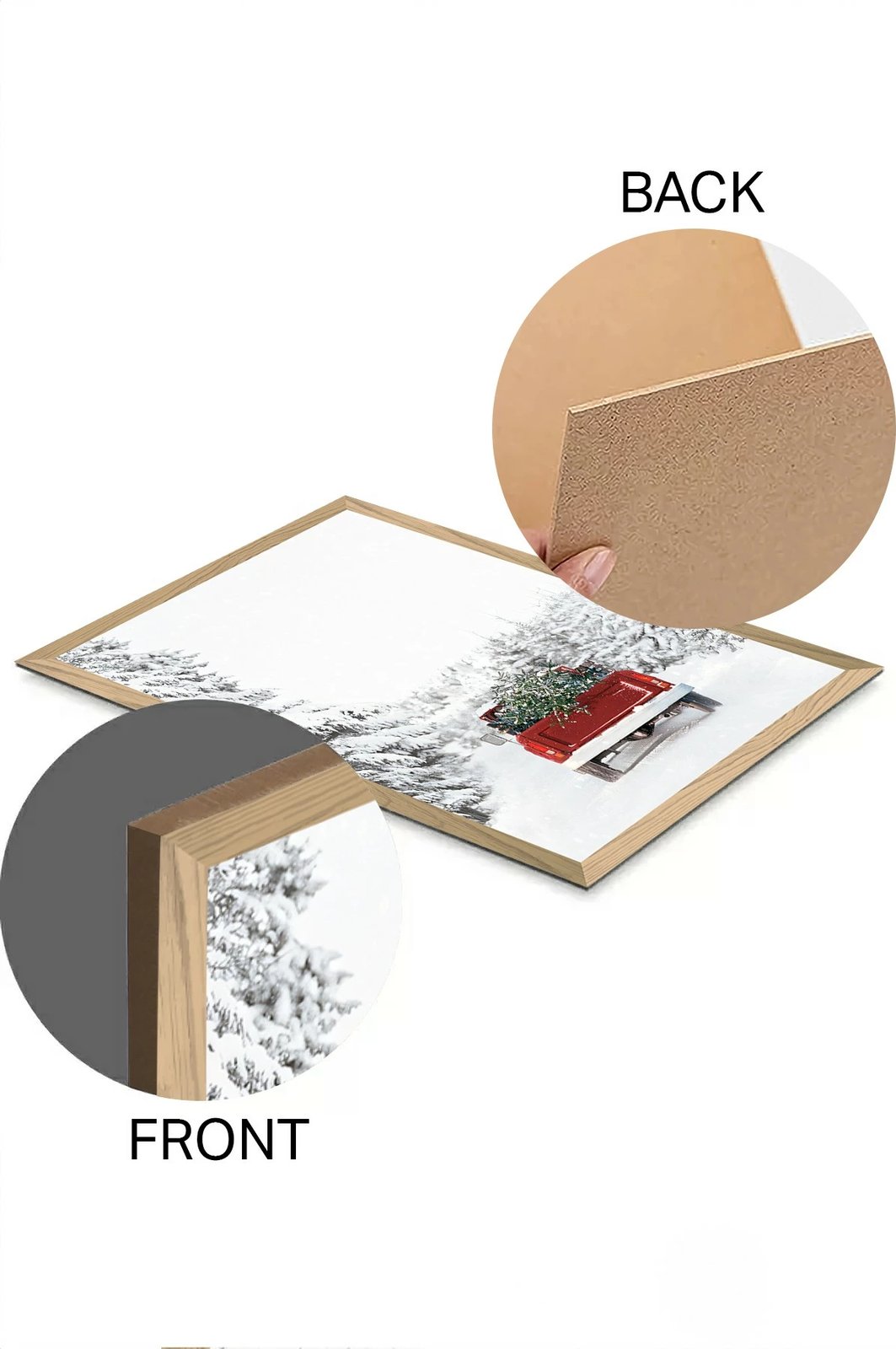 Pikturë dekorative, Wallity, Tekhammdf1, shumëngjyrëshe, 33x48cm