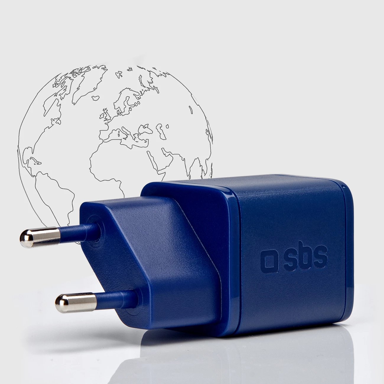 Karikues muri SBS TETRGAN1C20B, 20W, GaN, USB-C, Kaltër