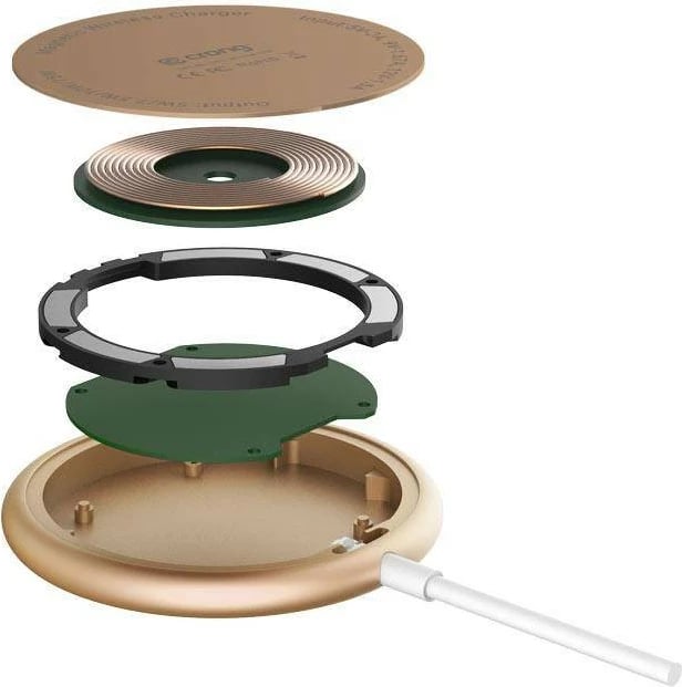 Karikues wireless CRONG MagSpot, 15W, MagSafe, Gold