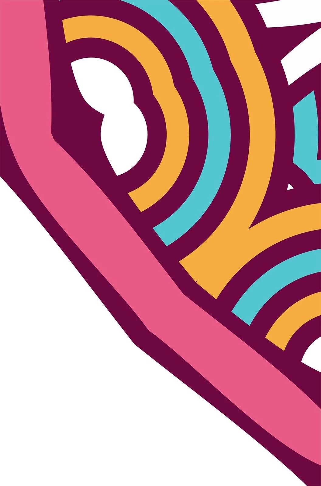 Qilim multikolor Conceptum Hypnose, HMNT942, 60x100cm