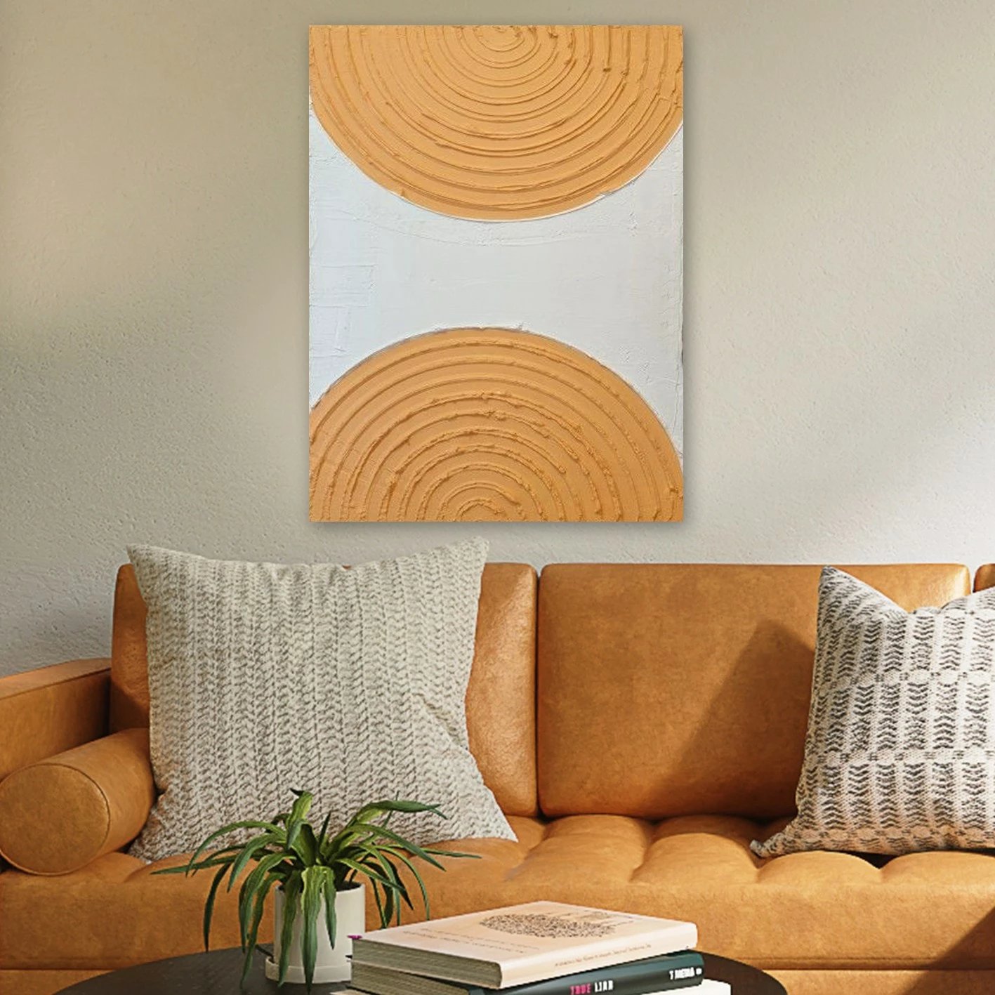 Pikturë dekorative 3D në kanavacë, shumëngjyrëshe, Wallity RFB17_5070, 50x70cm