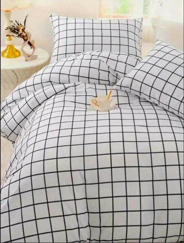 Set mbulesë për jorgan, një person, L'essentiel, pled, e zezë