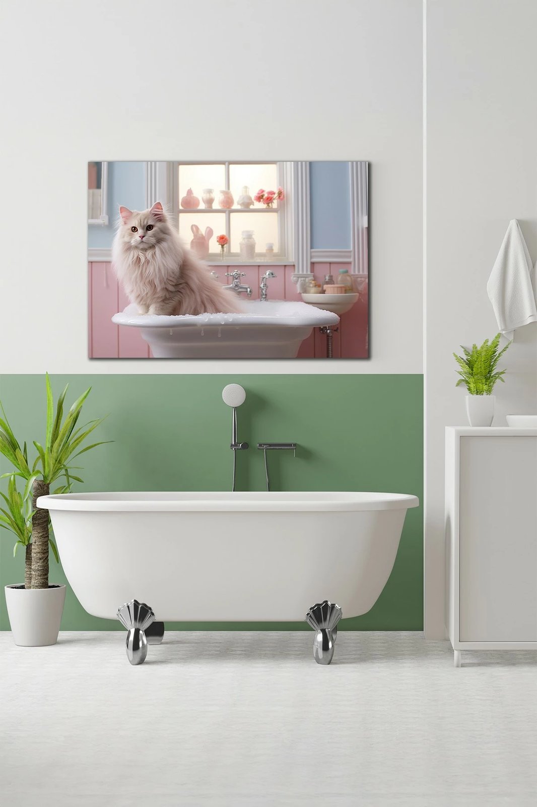 Pikturë dekorative në kanavacë, shumëngjyrëshe, Wallity, Ersyaıhyvn29, 40x60cm