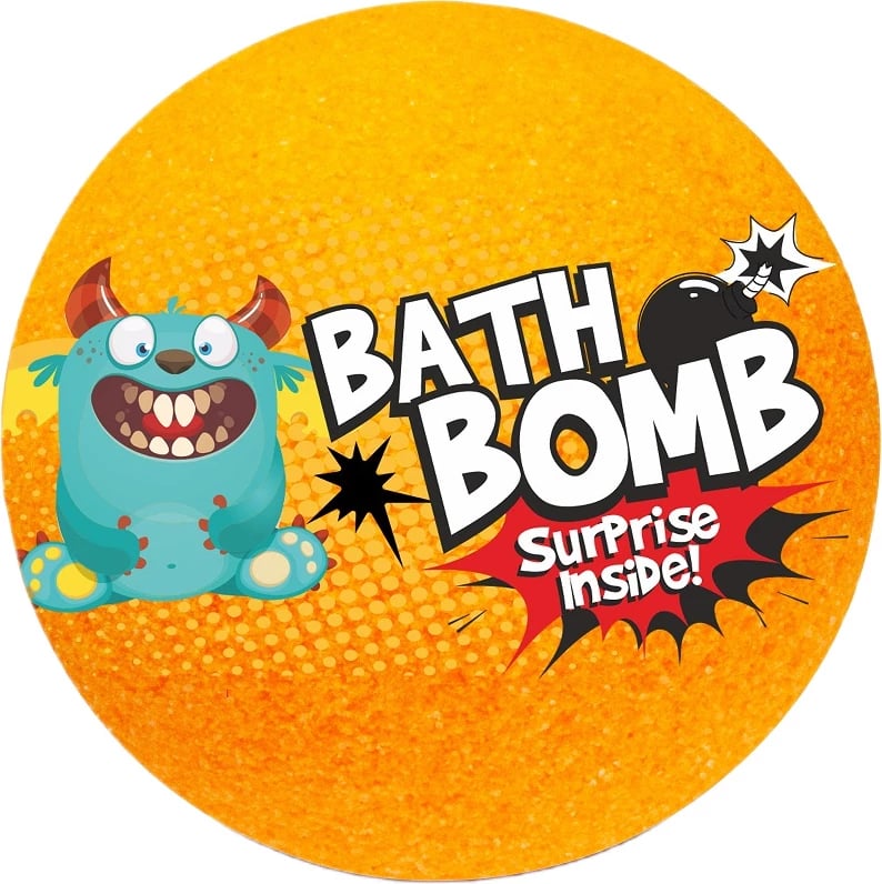 Bombë për banjë LaQ Surprise Orange unisex, 120g