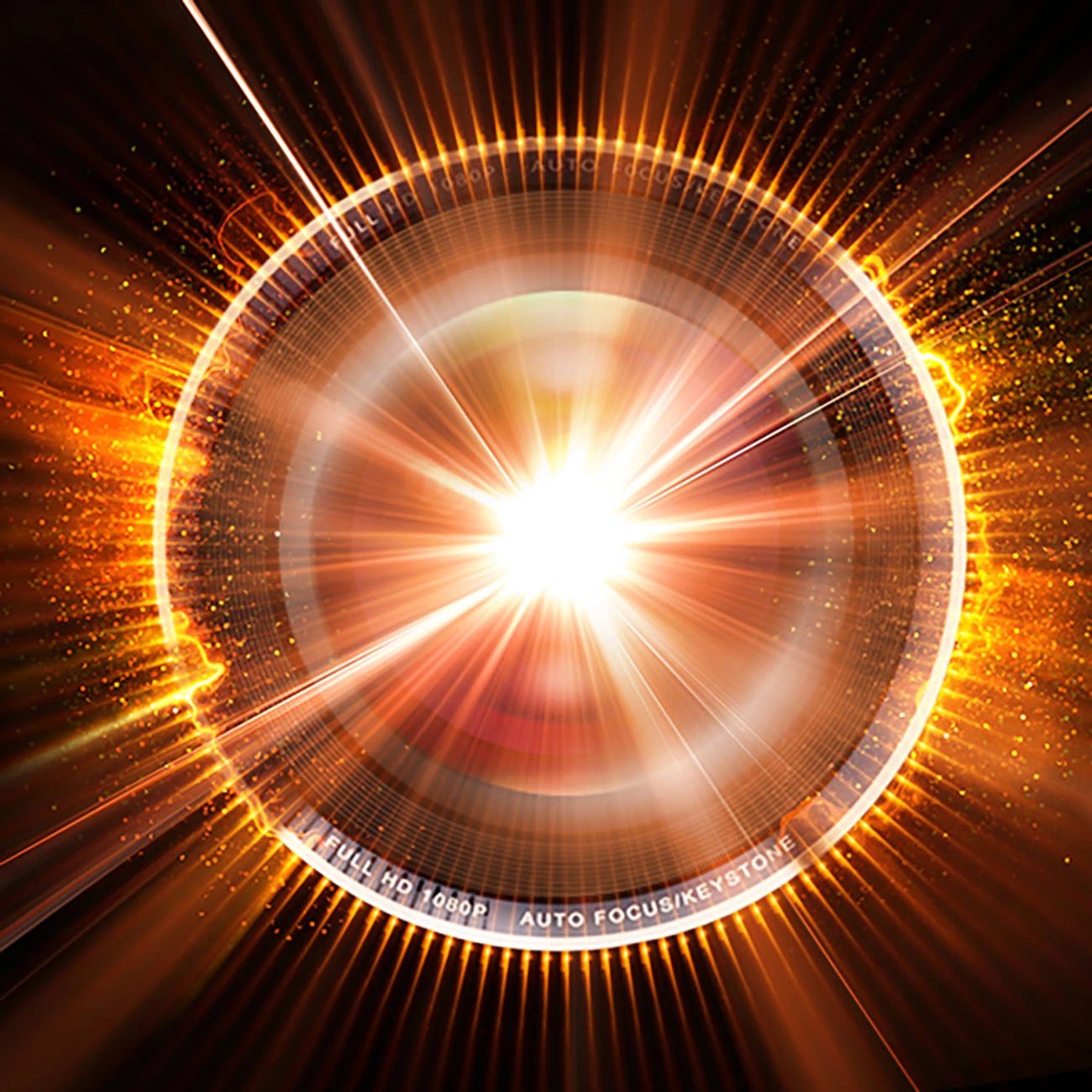 Projektor multimedial Yaber K3 Pro me JBL altoparlantë dhe subwoofer, FullHD 1080p, i zi