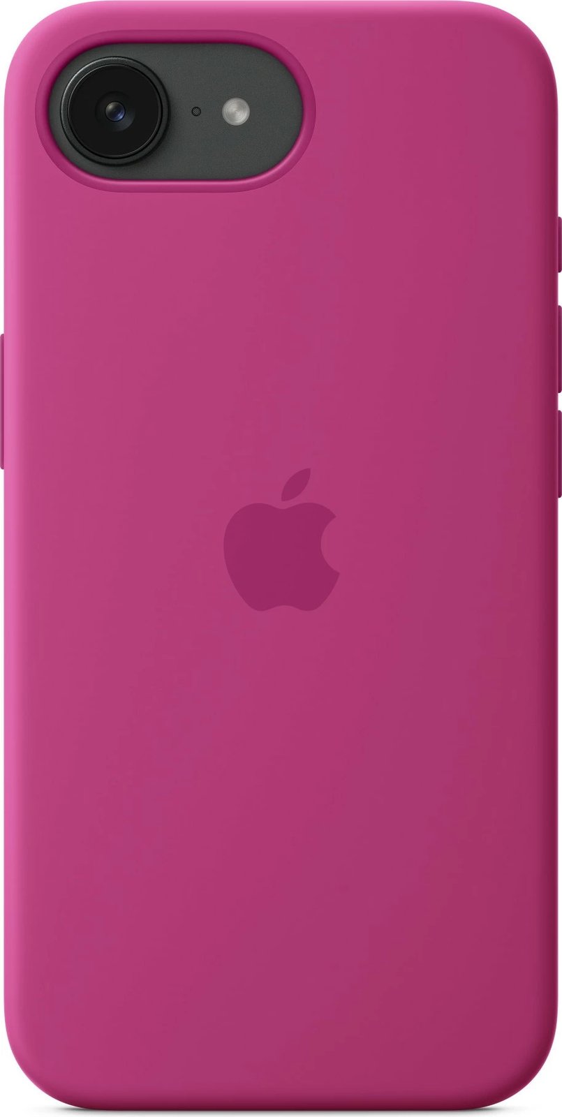Mbështjellës Apple iPhone 16e, silikon, 6.1", fuchsia