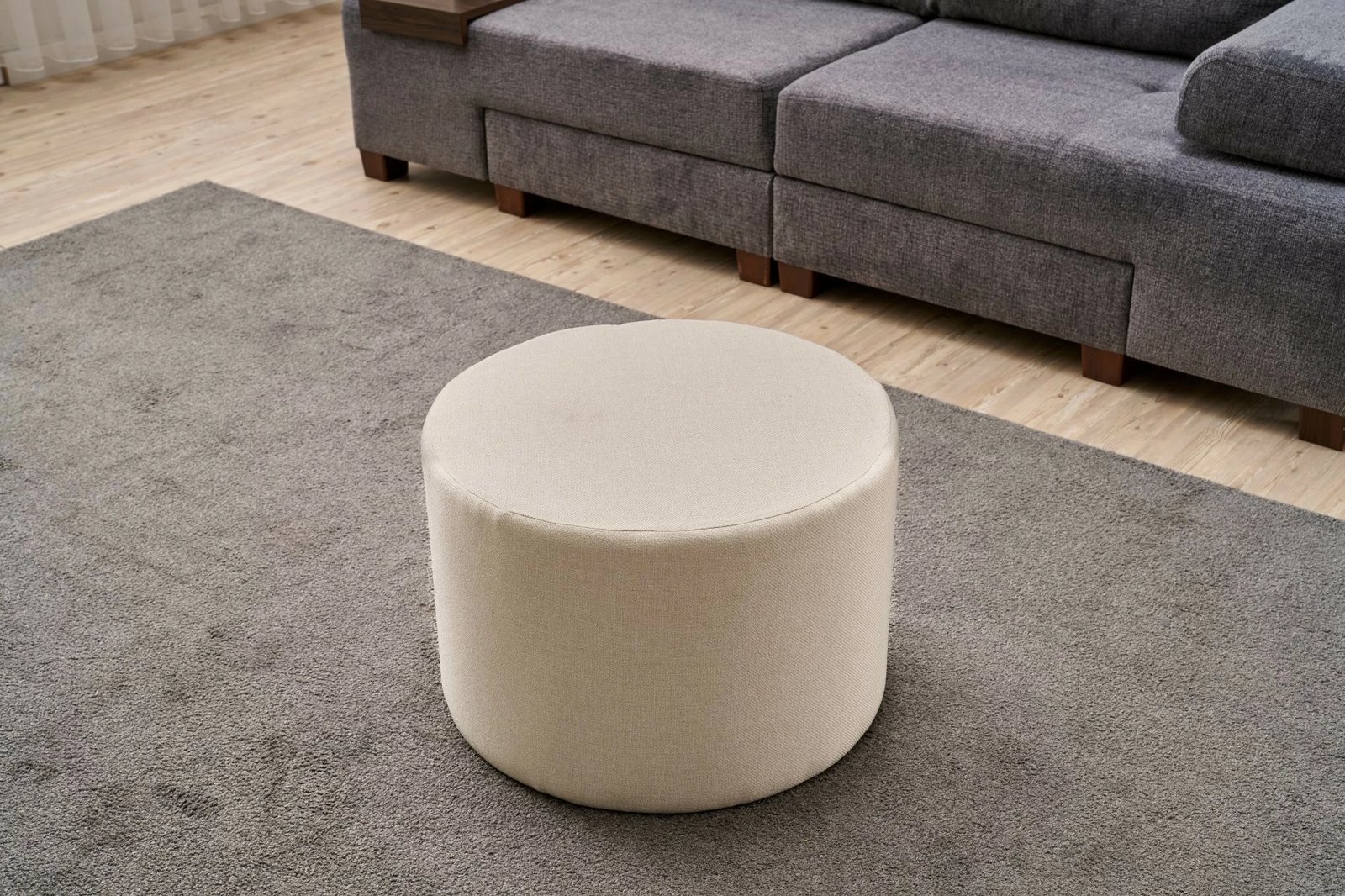 Puf krem Atelier del Sofa, Likya