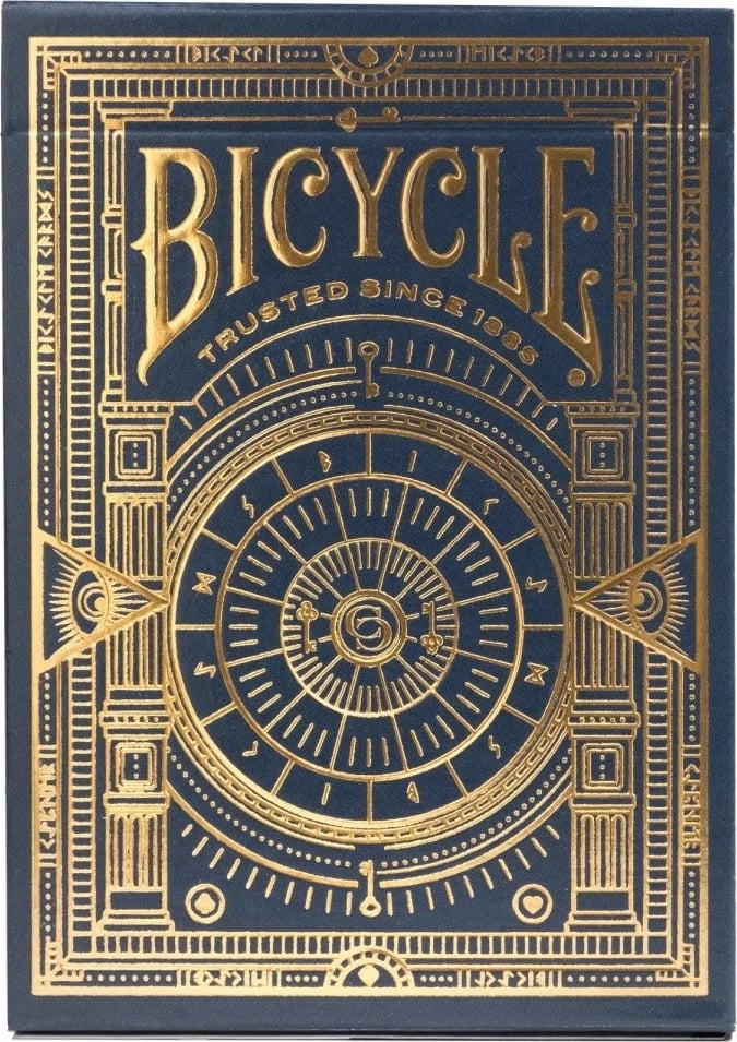 Letra loje Bicycle Cypher, komplet, blu e errët