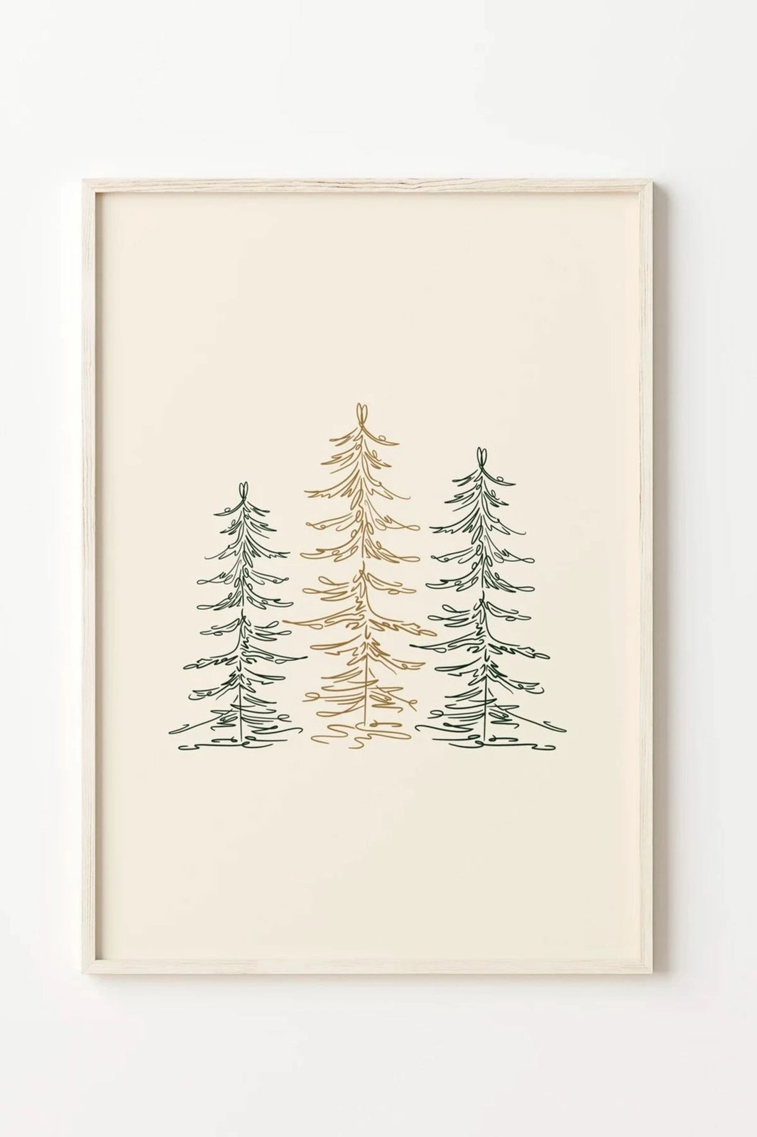 Set pikturash dekorative me kornizë, 3 copë, Wallity, Nwyearmdl9