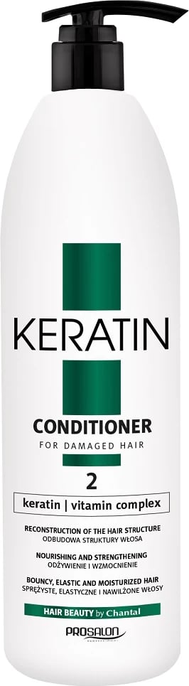 Kondicioner për flokë Chantal Prosalon Keratin Conditioner për femra, 1000g