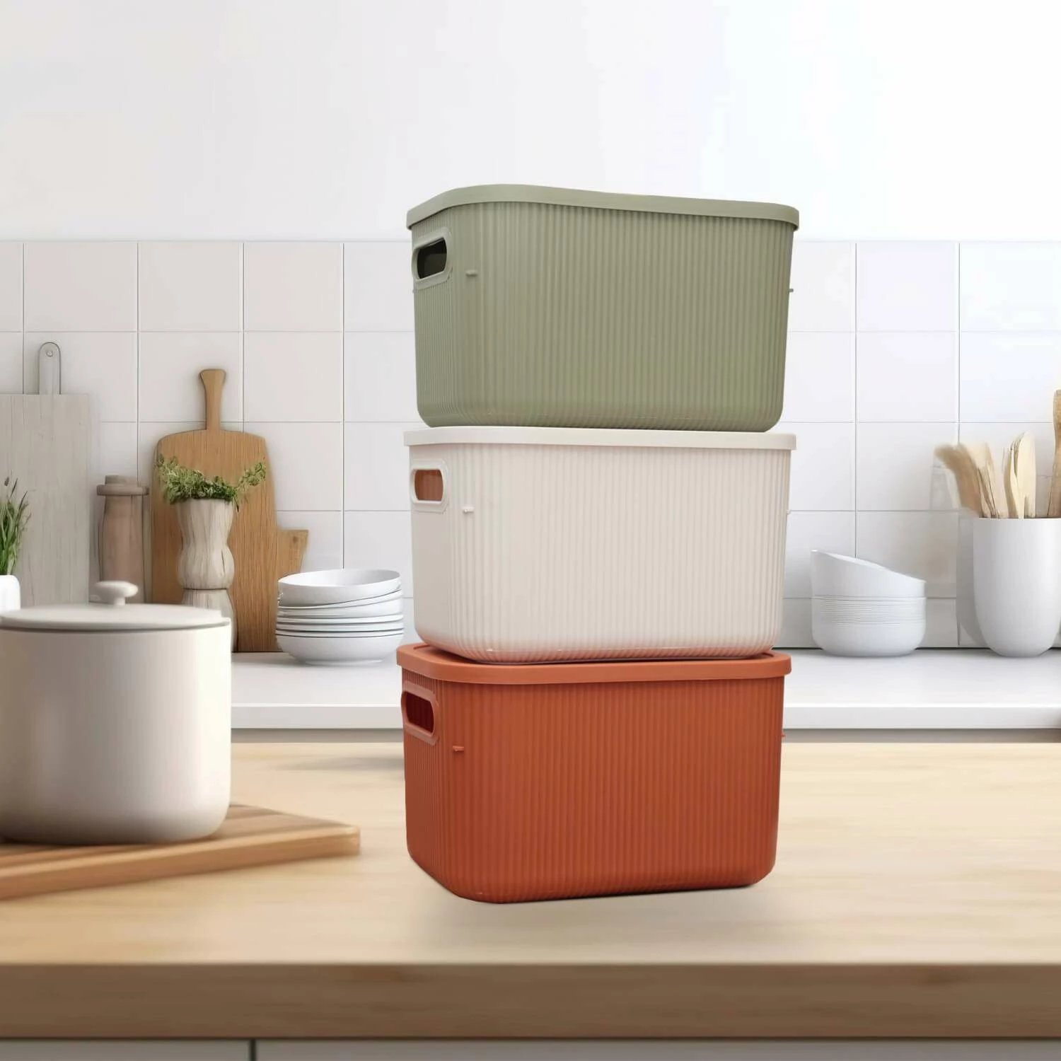 Set kuti për organizim (3 copë), Aberto Design, 241762