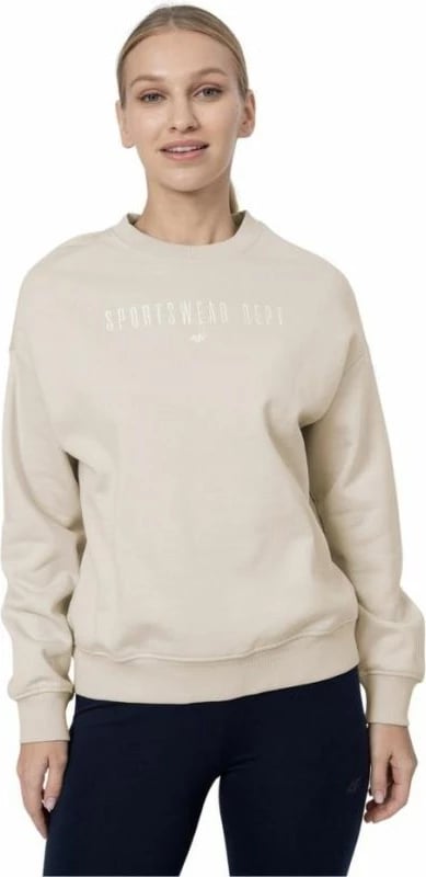 Duks pa kapuç për femra 4F, i bardhë