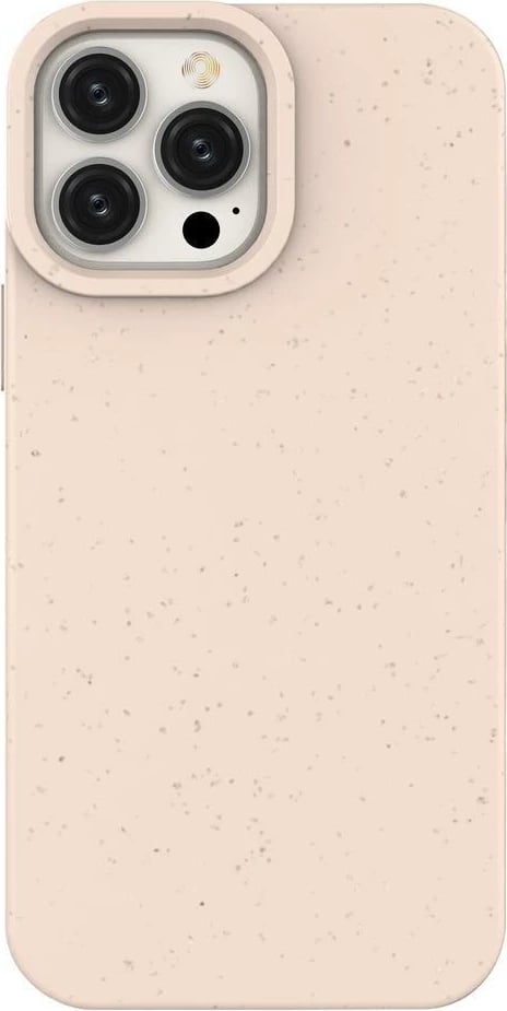 Mbështjellës Hurtel Eco Case për iPhone 14 Pro, silikon i biodegradueshëm, rozë