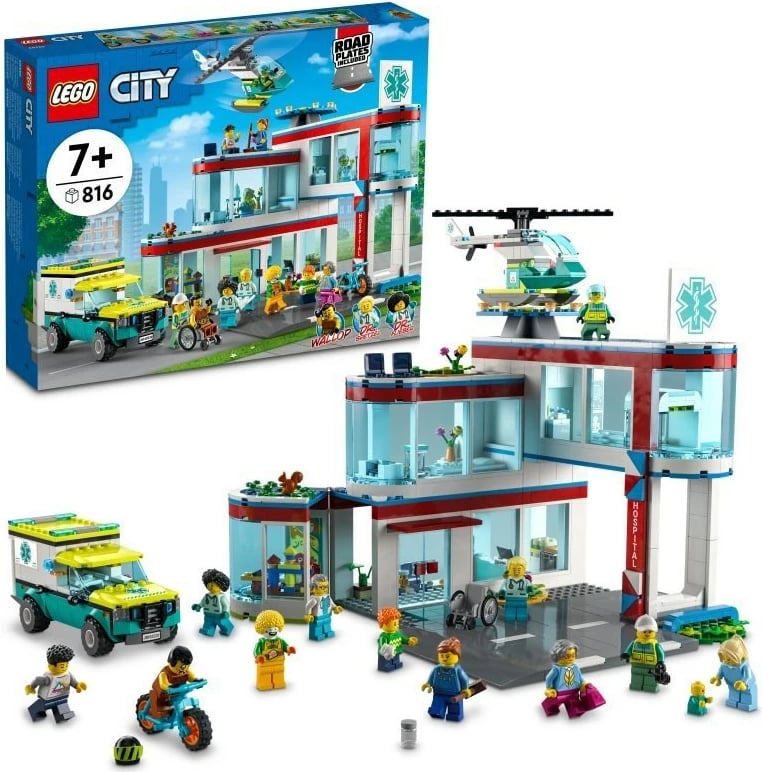 Lodër për fëmijë, LEGO City 60330, spital
