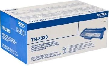 Toner Brother TN-3330, rendiment 2,400-4,400 faqe, i zi