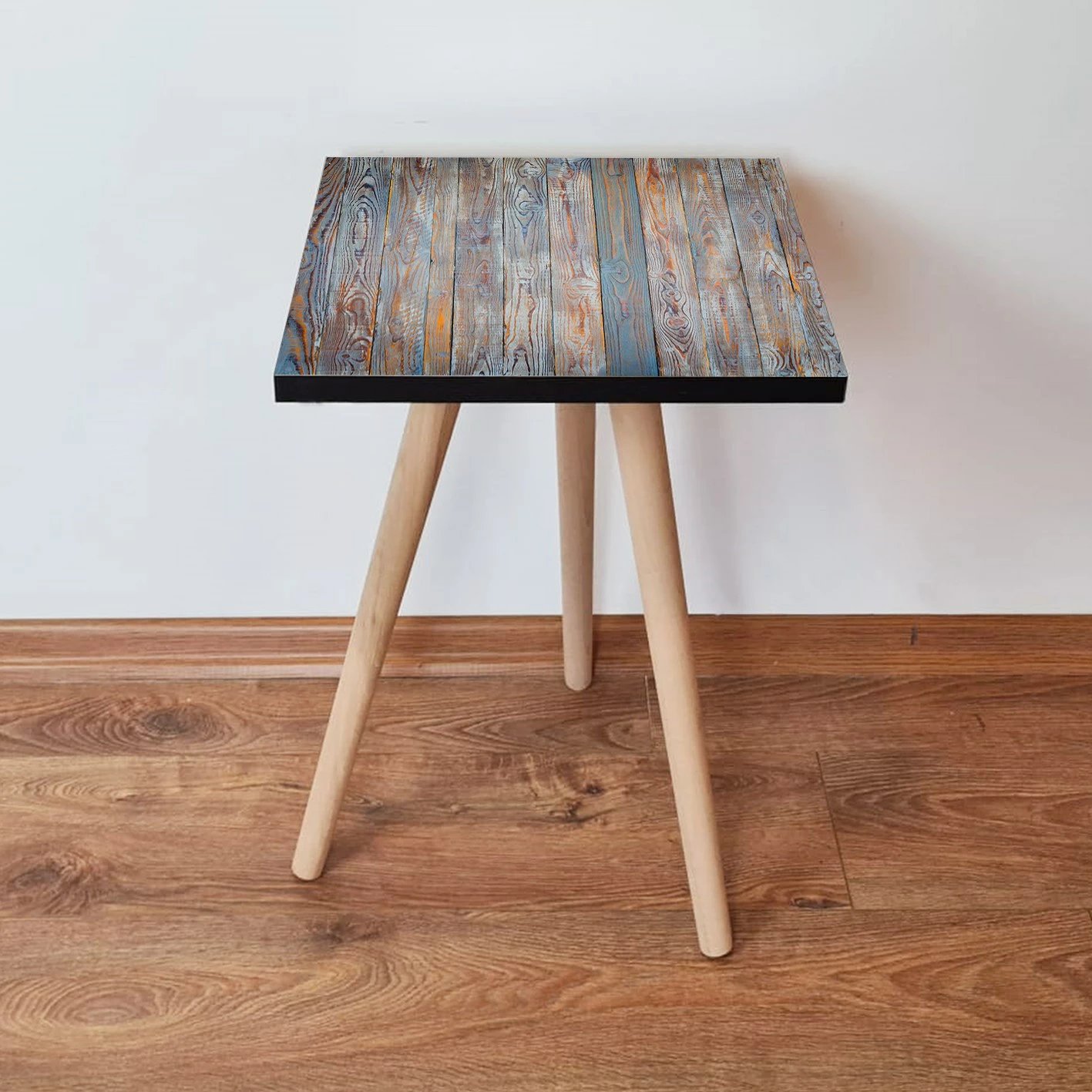 Tavolinë anësore Skye Decor, Shp69, ngjyrë kaltër